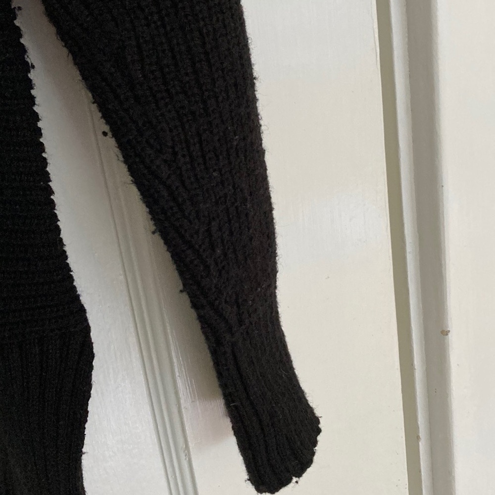 LOFT Black Knit Sweater - Picture 5 of 9